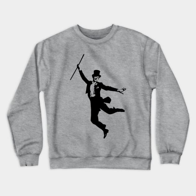 Fred Astaire Dancing Crewneck Sweatshirt by Wristle